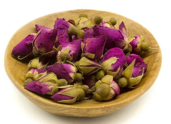 Organic Dried Red rose buds small